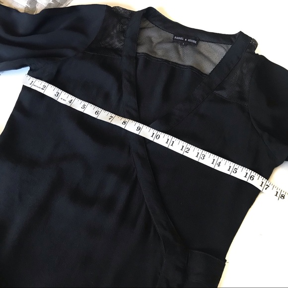 REBEL & STONE WRAP AROUND with Mesh DRESS - Picture 5 of 8